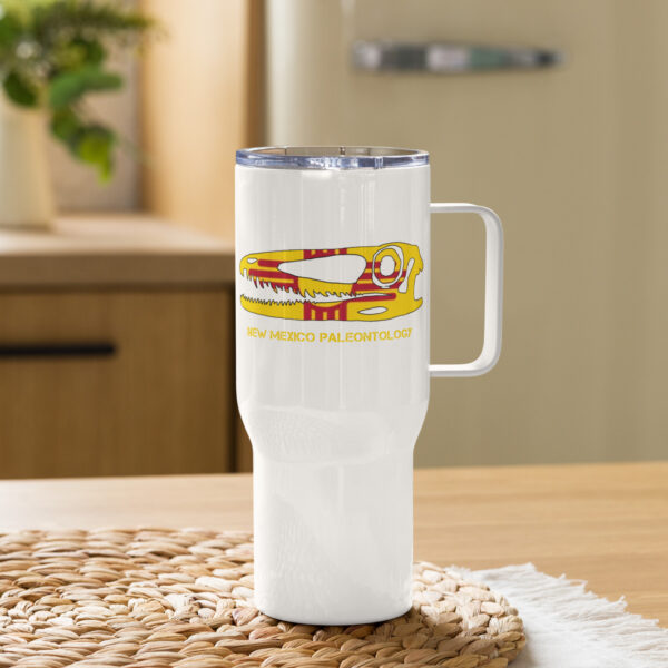 New Mexico Paleontology Travel mug with a handle - Image 4