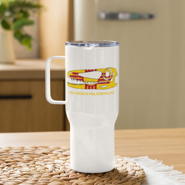 New Mexico Paleontology Travel mug with a handle - Image 3