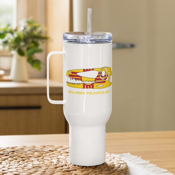 New Mexico Paleontology Travel mug with a handle - Image 5